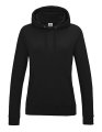 Dames Hoodie College AWDis JH001F Jet Black